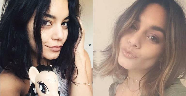 Vanessa Hudgens renova o visual com mechas loiras no cabelo