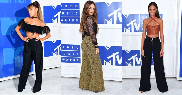 Calca pantalona conquista famosas no VMA 2016; saiba usar