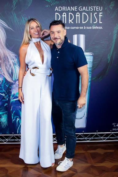Adriane Galisteu e Alexandre Iódice