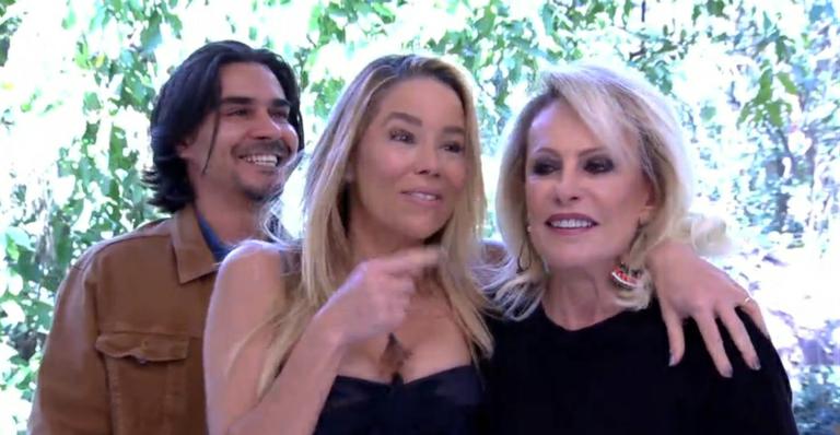 Danielle Winits e André Gonçalves falam sobre planos de casamento no ‘Mais Você’