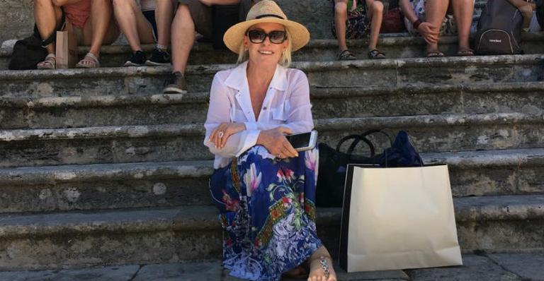 História rege tour de Ana Maria Braga na Itália