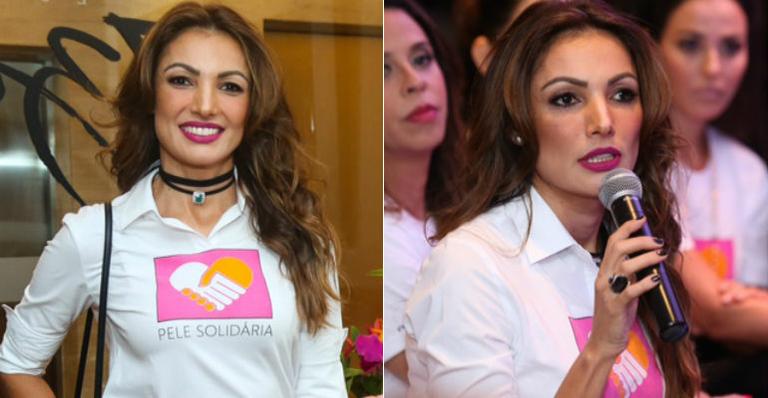 Patrícia Poeta prestigia encontro solidário em prol da APAE
