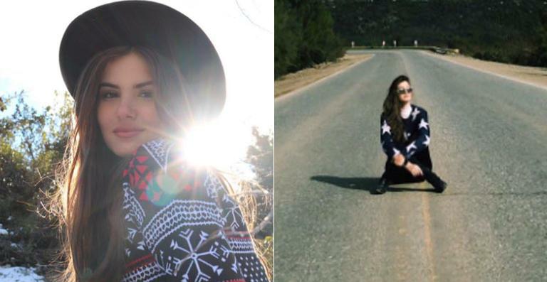 Camila Queiroz em viagem: ‘Esse lugar é lindo demais’