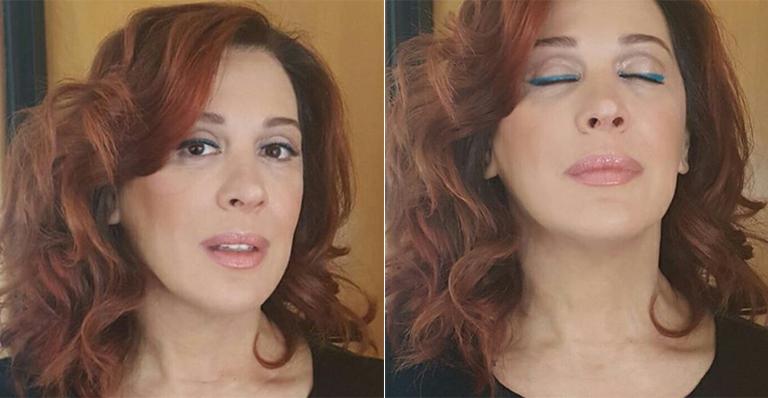 Novo visual! Claudia Raia fica ruiva para próxima novela