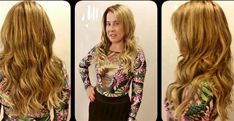 Zilu Camargo alonga os cabelos e comemora novo visual: “Renovada”