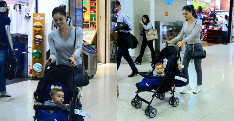 Sophie Charlotte: rara aparição com o filho, Otto