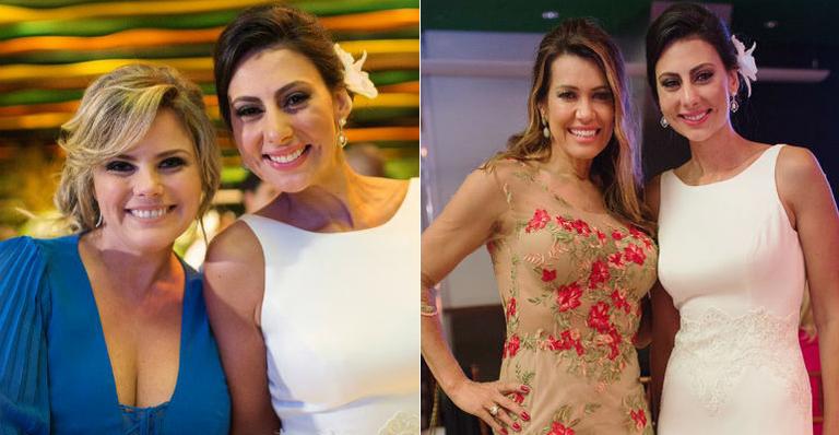 Maria Cândida e Solange Frazão abençoam união de Patricia Marzanasco e Luiz Gustavo Paternostro
