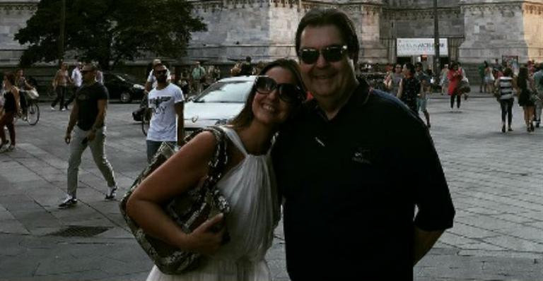 Luciana Cardoso comemora 15 anos de casamento com Faustão: “O tempo voa ao lado de quem nos faz bem”