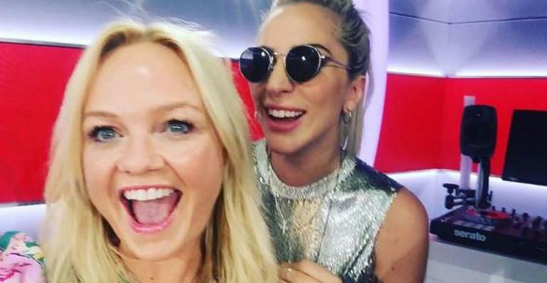 Ex-Spice Girls Emma Bunton canta com Lady Gaga em rádio