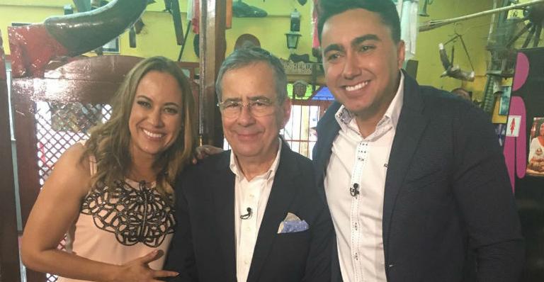 Paulo Henrique, Renata e Samukinha celebram os 10 anos do quadro ‘Achamos no Brasil’