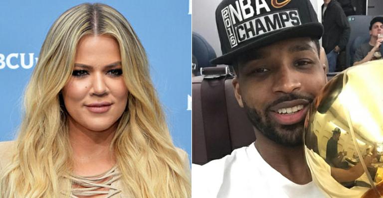 Khloe Kardashian é vista aos beijos com jogador da NBA