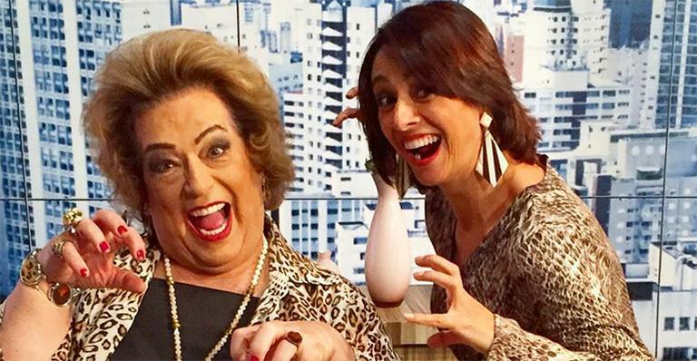 Dois meses após deixar o ‘Mulheres’, Mamma Bruschetta ganha homenagem de Cátia Fonseca