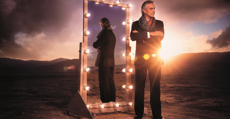 A alma musical e romântica de Andrea Bocelli