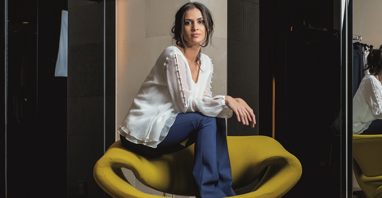 Fernanda Nizzato celebra estreia em ‘A Terra Prometida’
