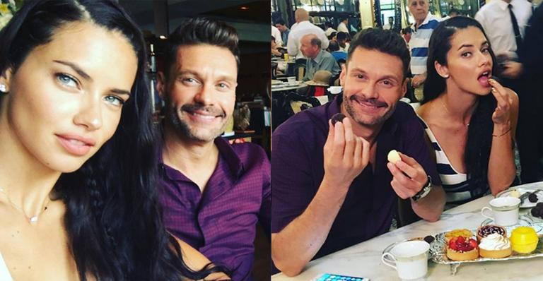Adriana Lima e o apresentador Ryan Seacrest estão namorando, afirma site