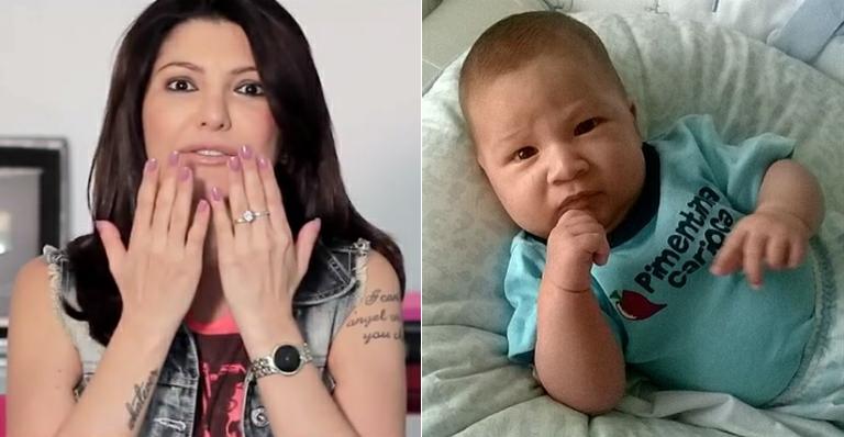 Antônia Fontenelle mostra o filho fazendo pose e se derrete: “Meu coração não aguenta”