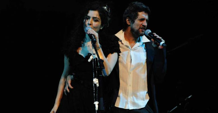 Letícia Sabatella apresenta espetáculo com o eleito, Fernando Alves Pinto