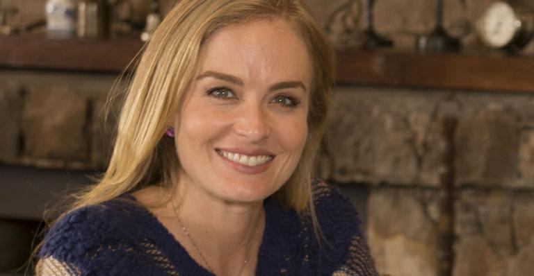 Angélica mostra o look de Eva e se declara: ‘Minha musa’