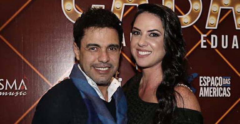 Zezé Di Camargo posta foto da amada e se declara