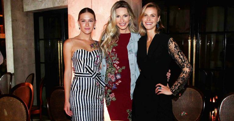 Fiorella, Mariana e Renata prestigiam Patricia Bonaldi