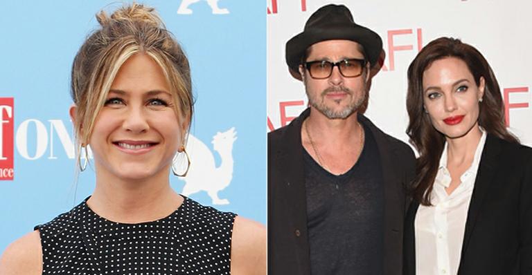Amiga de Jennifer Aniston afirma que ela não se importa com separação de Brad Pitt