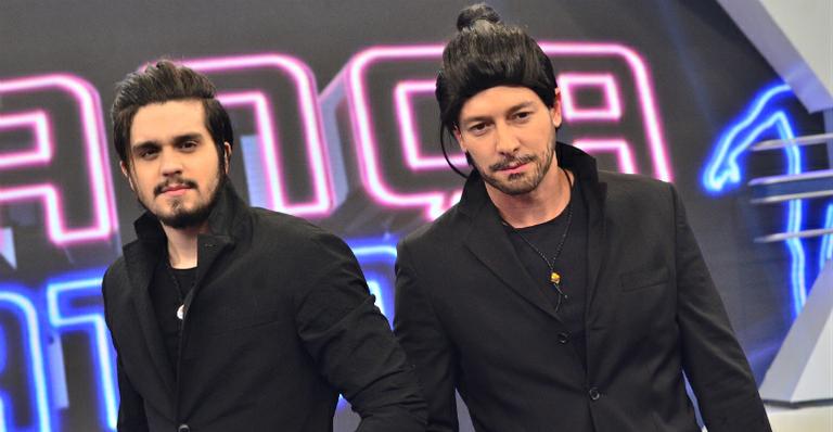 Rodrigo Faro se transforma em Luan Santana em programa de TV