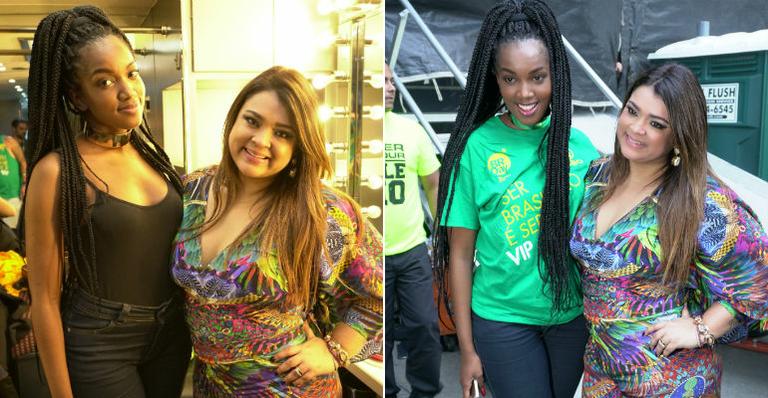 Iza curte show de Preta Gil em Nova York
