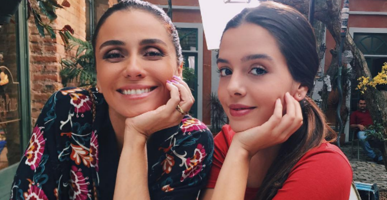 Giovanna Lancellotti elogia a atriz Giovanna Antonelli: “Amo de paixão!”