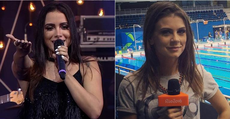 Impedida de falar, Anitta é substituída do ‘Música Boa ao Vivo’