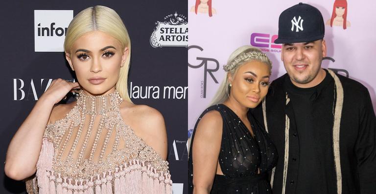 Rob Kardashian divulga telefone de Kylie Jenner, após confusão com a mulher dele