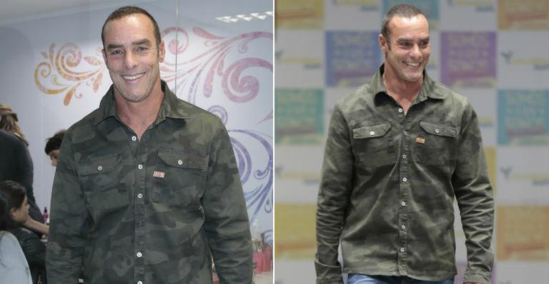 Paulo Zulu rouba a cena em desfile em São Paulo