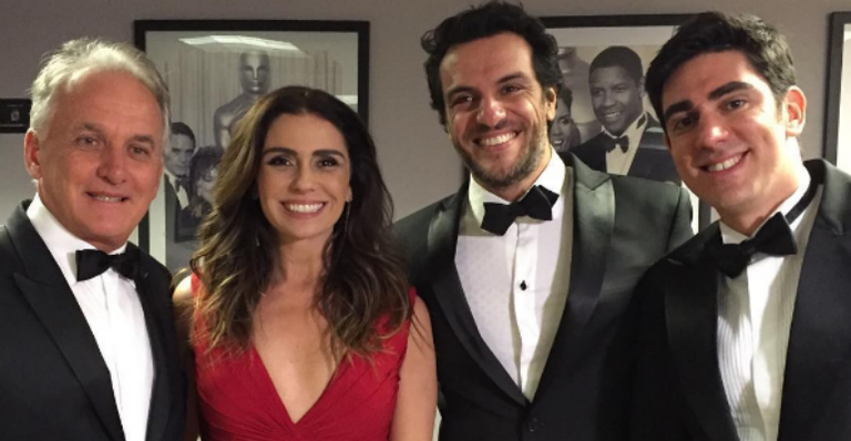 Giovanna Antonelli, Rodrigo Lombardi, Adnet e Otávio Mesquita arrasam em noite de gala em LA
