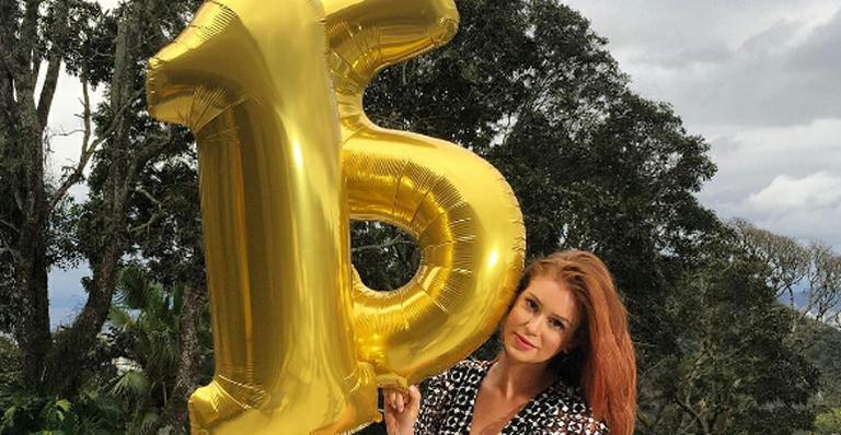 Marina Ruy Barbosa comemora 15 milhões de seguidores