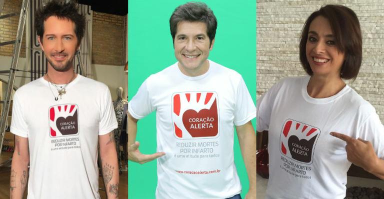 Personalidades se unem na campanha “Coração Alerta”