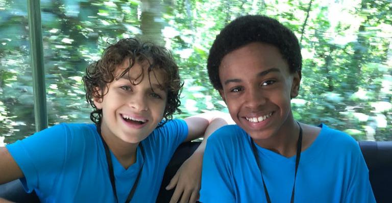 Jean Paulo e Guilherme Seta curtem viagem a Foz do Iguaçu