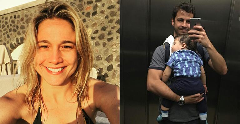 Ex-marido posa com o filho após Fernanda Gentil assumir namoro: “Isso que importa”