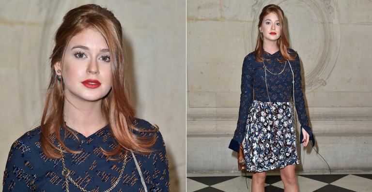 Marina Ruy Barbosa arrasa com seu look na Semana de Moda de Paris