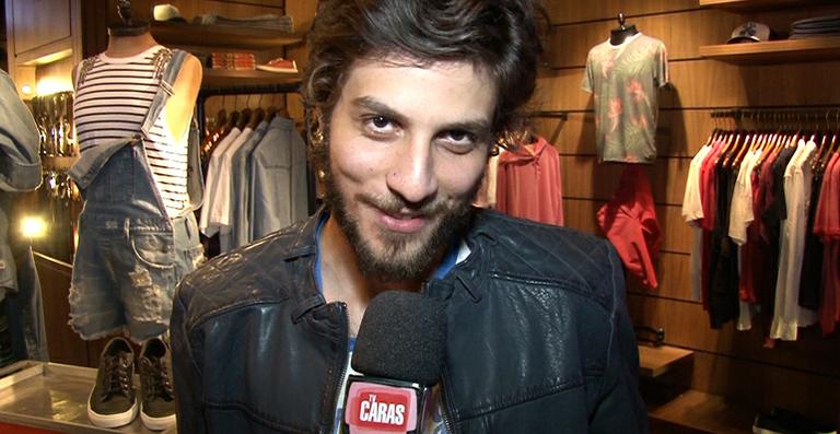 Chay Suede: expectativa em ‘A Lei do Amor’