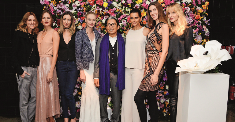 Kenzo Takada lança seu perfume em São Paulo