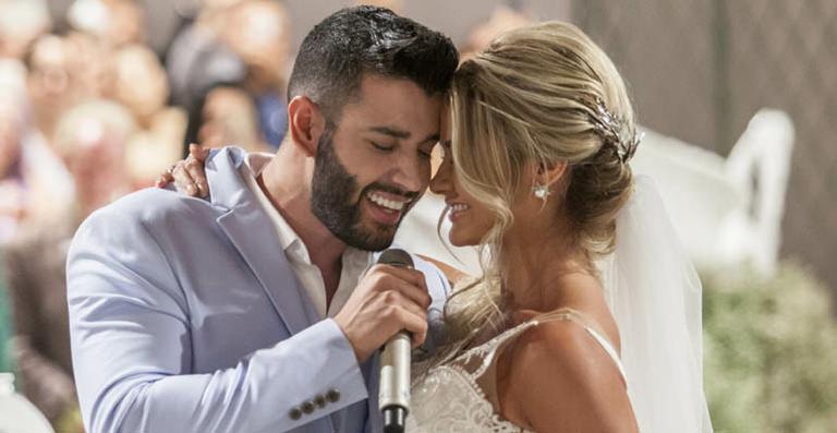 Andressa Suita mostra vídeo de seu casamento com Gusttavo Lima
