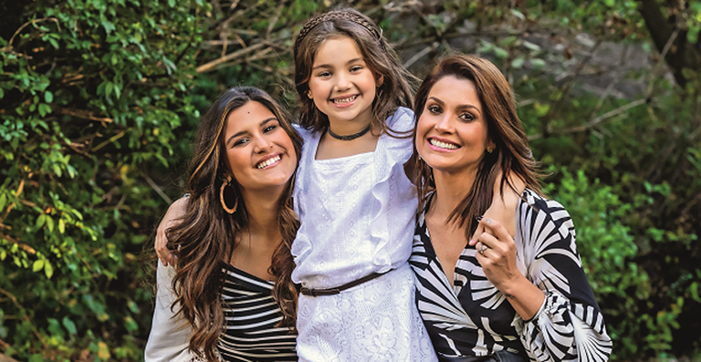 Flávia Alessandra festeja os 6 da filha caçula, Olívia