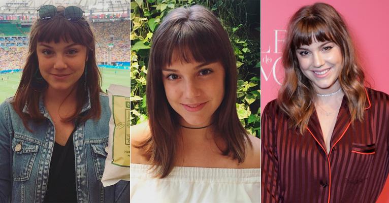 Alice Wegmann adota franja baby bang para a Lei do Amor; saiba copiar