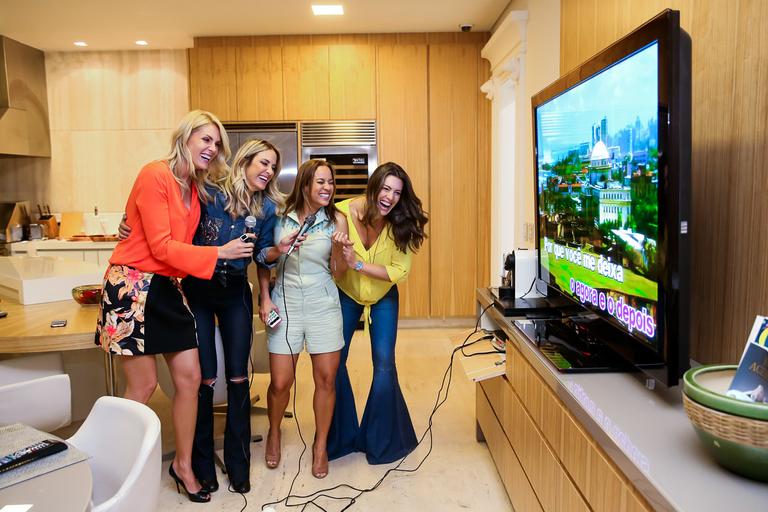 Ana Hickmann, Ticiane Pinheiro, Renata Alves e Elaine Mickely
