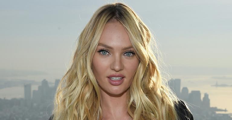 Candice Swanepoel mostra foto do filho recém-nascido pela primeira vez