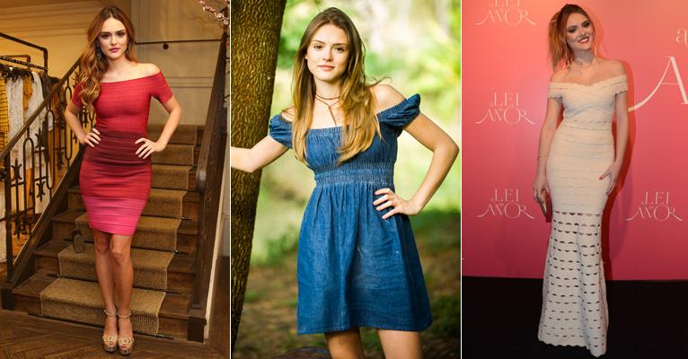 Decote ombro a ombro conquista Isabelle Drummond e é tendência no verão