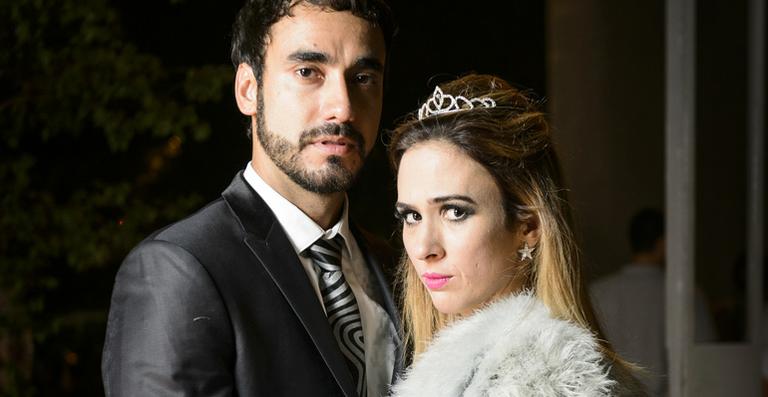 Gabriel Godoy e Tatá Werneck: despedida de cenário de ‘Haja Coração’
