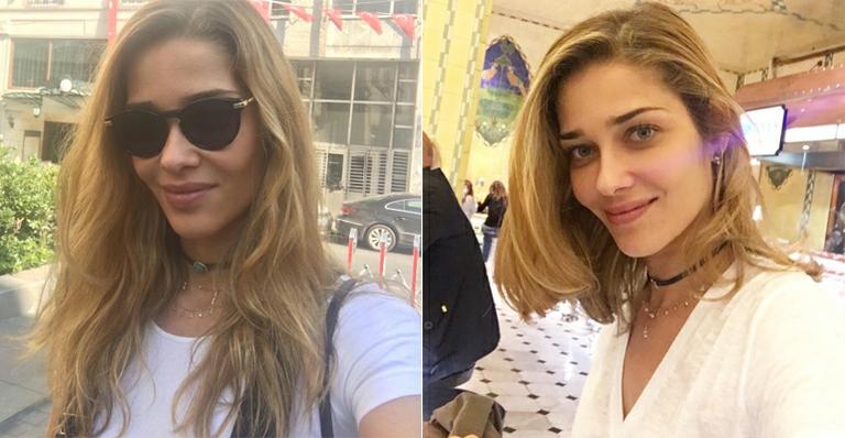 Ana Beatriz Barros muda o visual e adere ao long bob