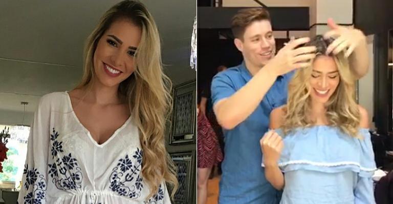 Adriana Sant’Anna exibe novo look: “Precisava mudar”