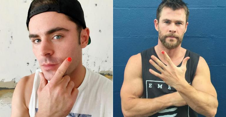 Zac Efron se junta a Chris Hemsworth em campanha do bem