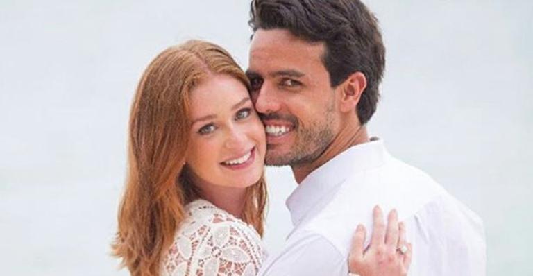 Marina Ruy Barbosa se declara ao noivo: “Prometo estar sempre ao seu lado”